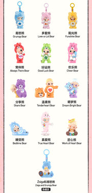 【142】Zsiga x Care Bears Series Mystery Box Blind Box Toy Figure