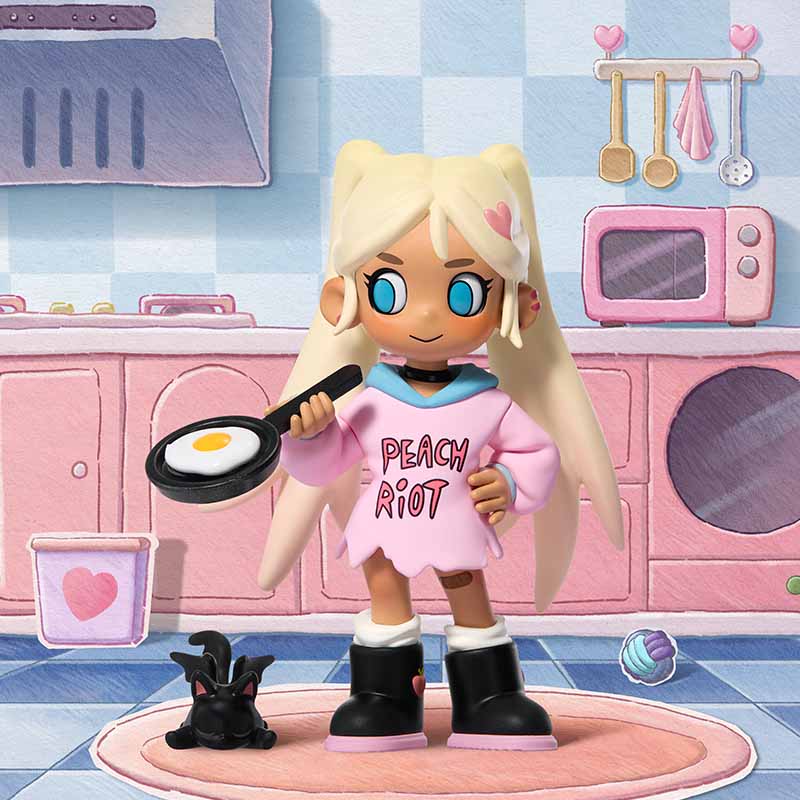 【051】Lil Peach Riot - Sleepover Series Mystery Box Blind Box Toy Figure
