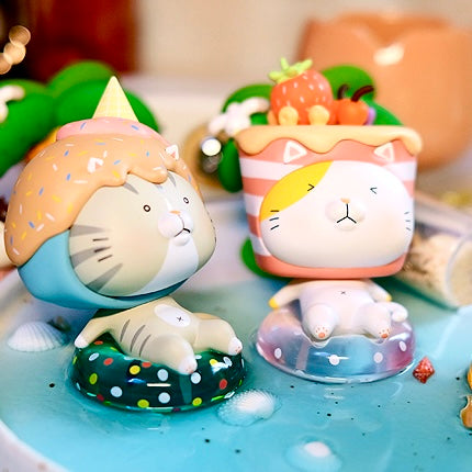 【080】Thief cat - Sweet Summer Series Mystery Box Blind Box Toy Figure