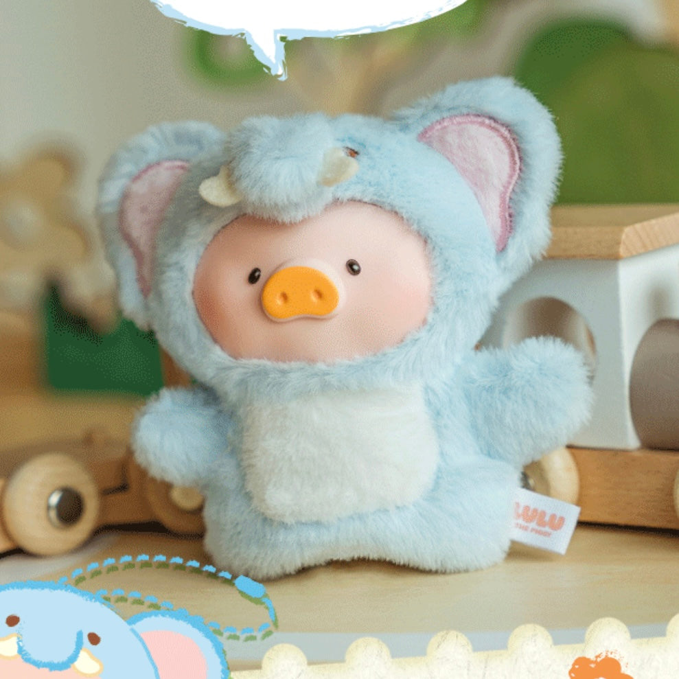 【021】 Lulu the Piggy Plush - Animal Party Puppet Show Series Mystery Box Blind Box Toy Figure