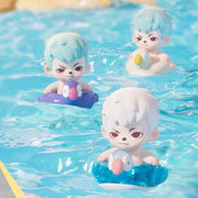 TNT SPACE Bean - Swimming Pool Party Series Bean Charm Blind Bag Mystery Bag Mini Toy Figure