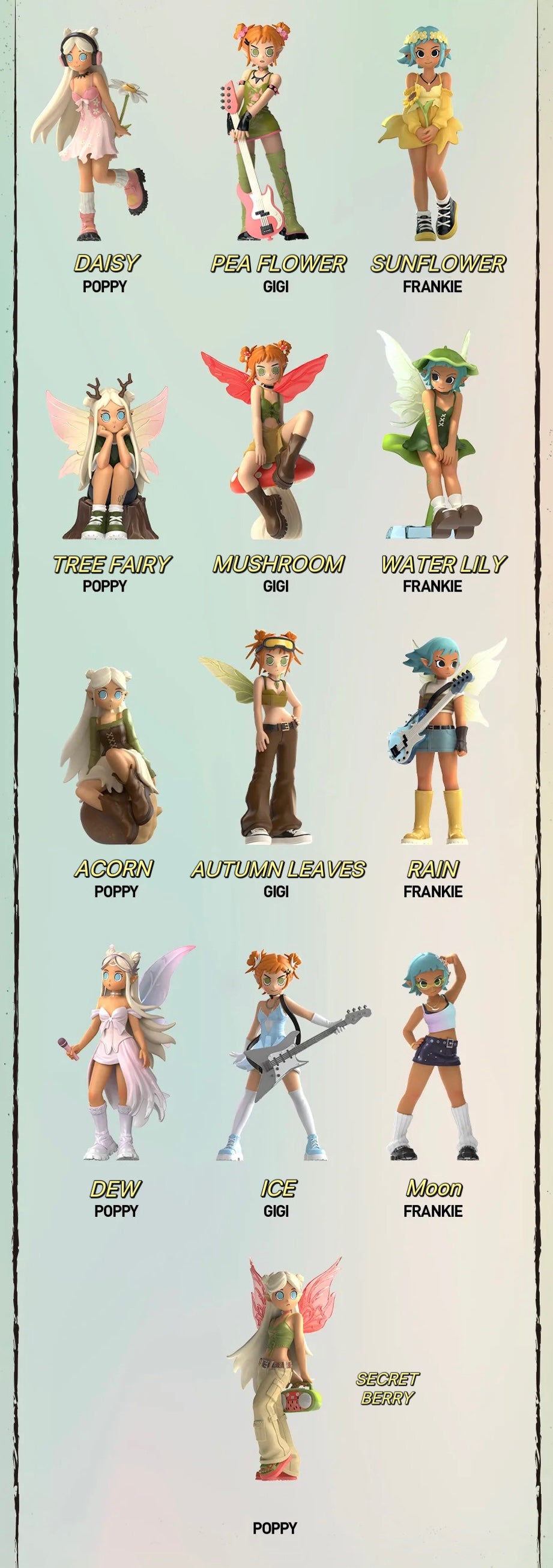 【054】Peach Riot - Punk Fairy Series Mystery Box Blind Box Toy Figure