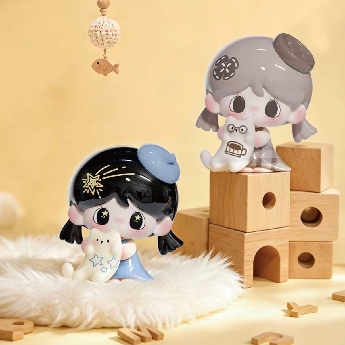 【219】Pommy Bean - Enjoy This Moment Series Bean Mini Charm Blind Bag Cat