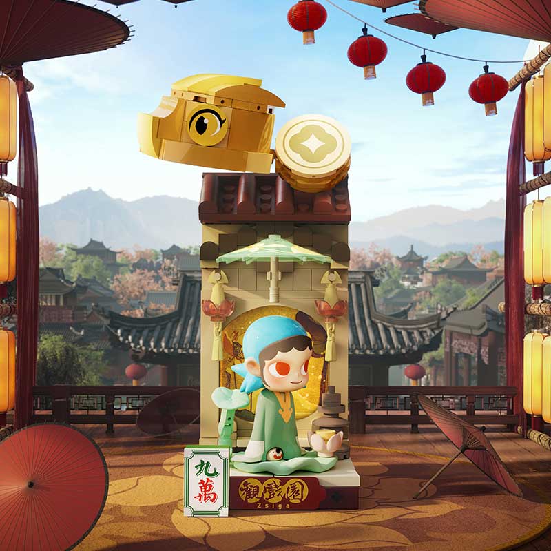 【047】Wealthy Snake's New Year Celebration - Fortunate Hand Series Mystery Box Blind Box Block Toy Figures