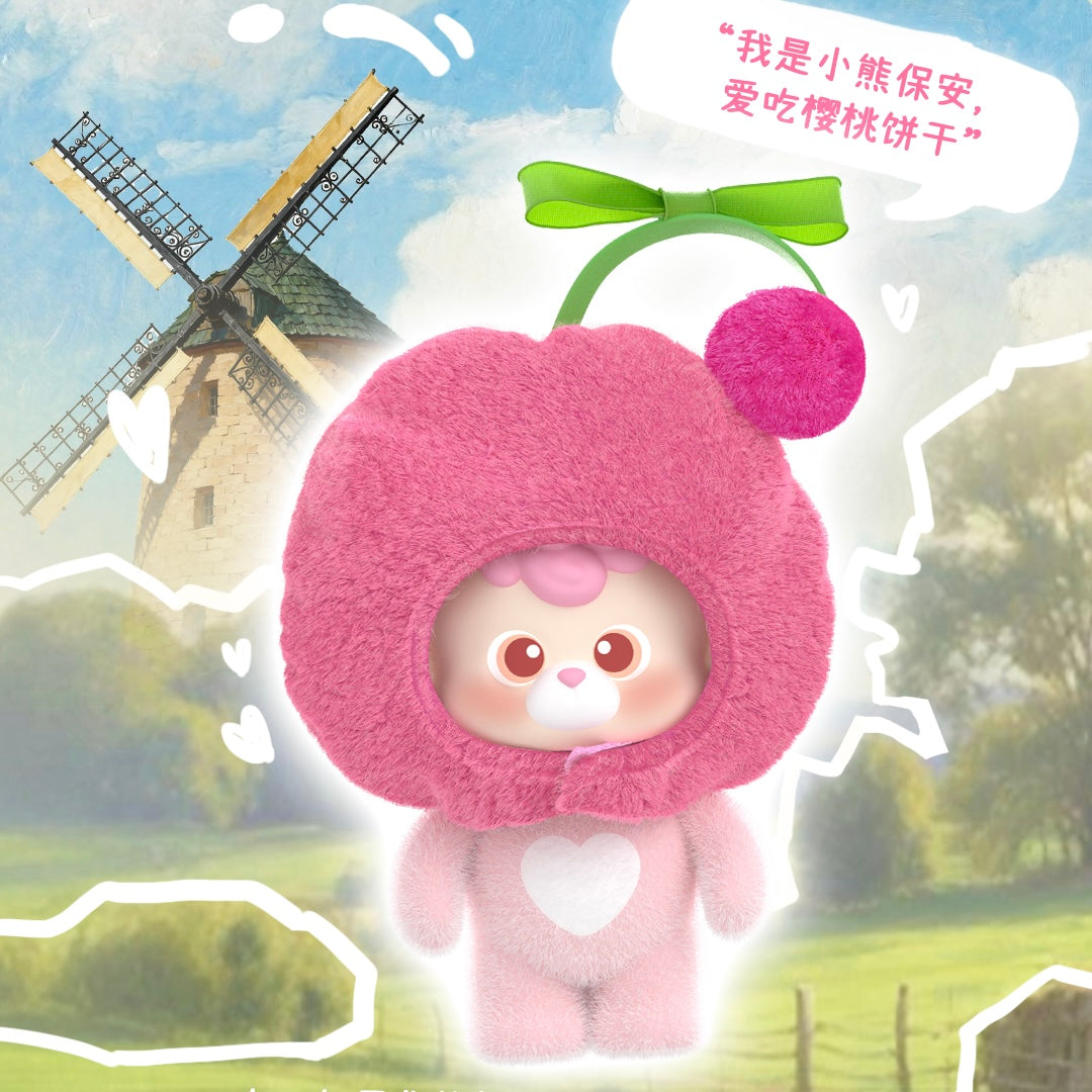 【155】Diudiu Bear Bean - farm Series Charm Mini Blind Box Middle Size Toy Figure