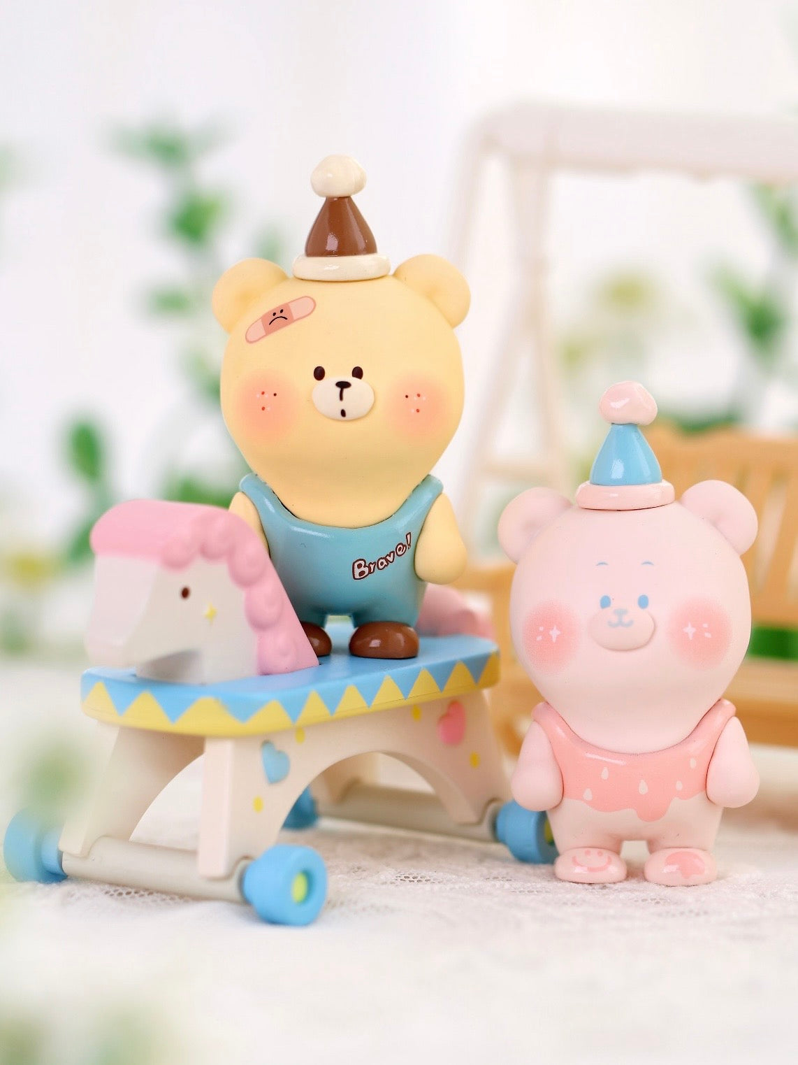 【180】Bonini Bean - Let’s be Free Series Mystery Box Blind Box Mini Toy Figure