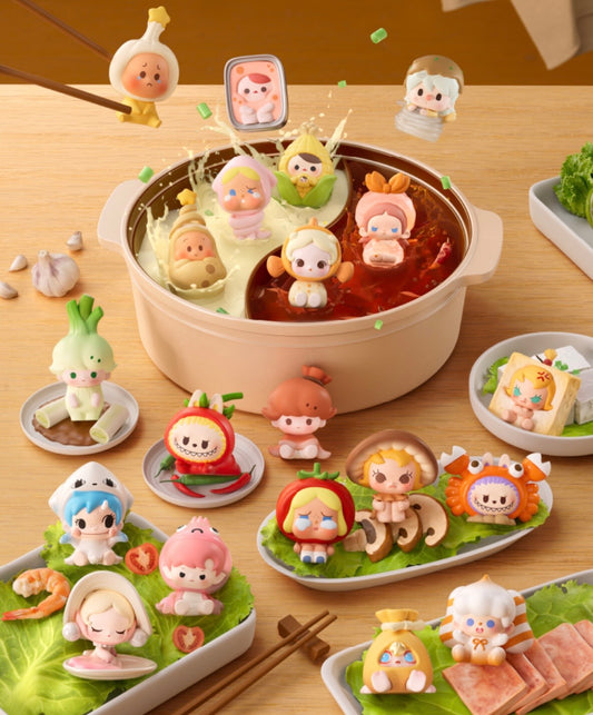 Pop Bean - Dip for Fun Hotpot Series Bean Charm Blind Box Mystery Box Mini Toy Figure