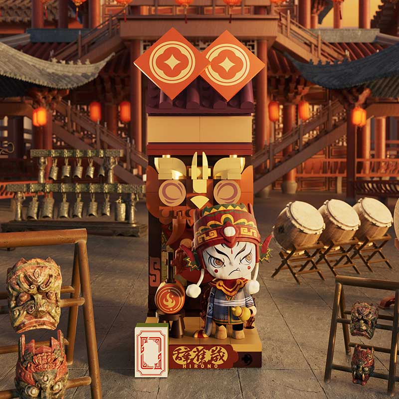 【047】Wealthy Snake's New Year Celebration - Fortunate Hand Series Mystery Box Blind Box Block Toy Figures