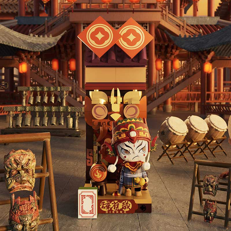 Wealthy Snake's New Year Celebration - Fortunate Hand Series Mystery Box Blind Box Block Toy Figures