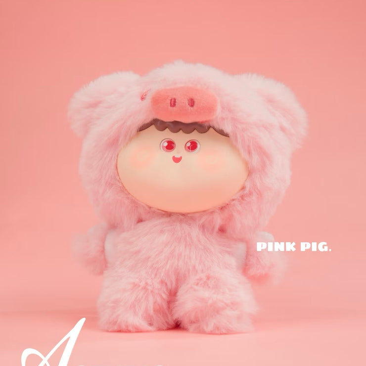 Amlls Vinyl Plush - Animal Friends Series Mystery Box Blind Box Toy Figure