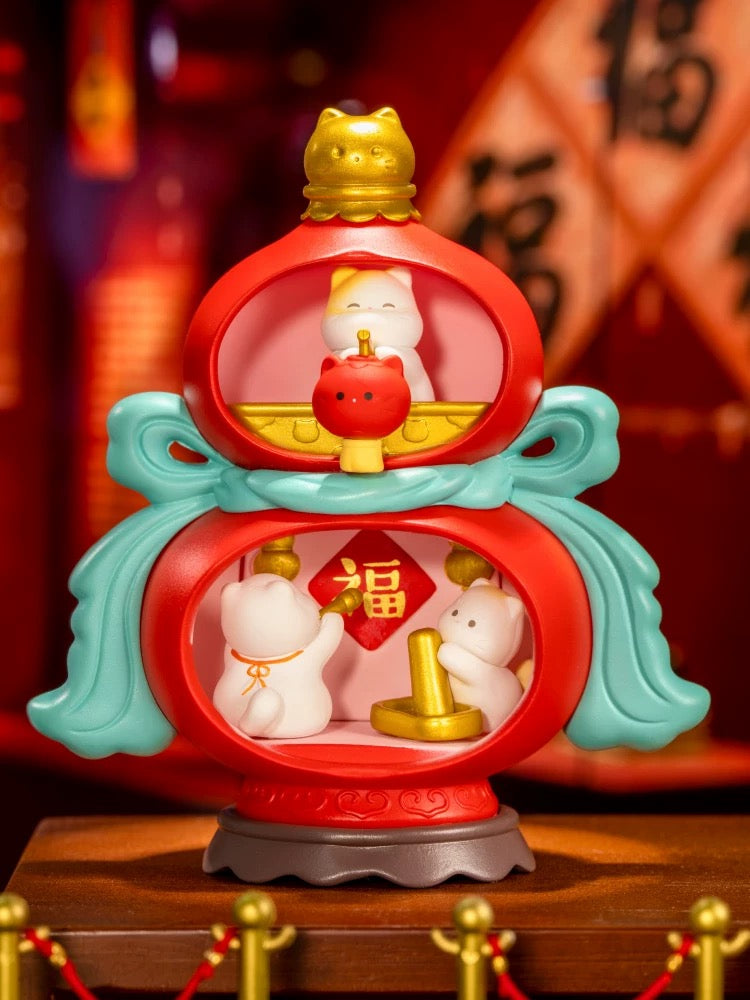 【007】Fortune Kitty - The Adventures of Treasures Series Mystery Box Blind Box Toy Figure