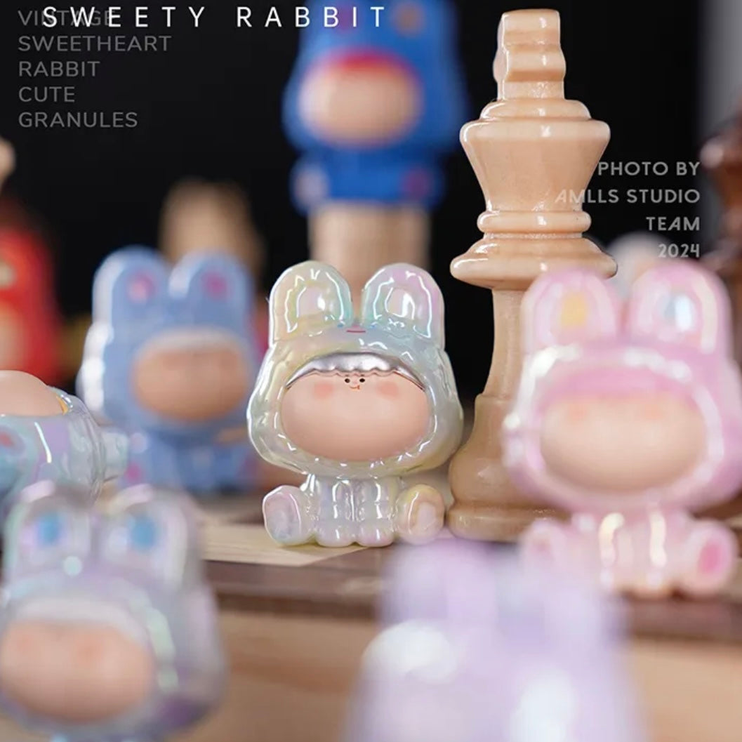 【Limited】Amlls Rabbit Bean 3 - Vintage Sweety Bunny Series Mystery Box Blind Box Toy Figure