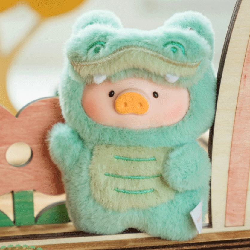 【021】 Lulu the Piggy Plush - Animal Party Puppet Show Series Mystery Box Blind Box Toy Figure