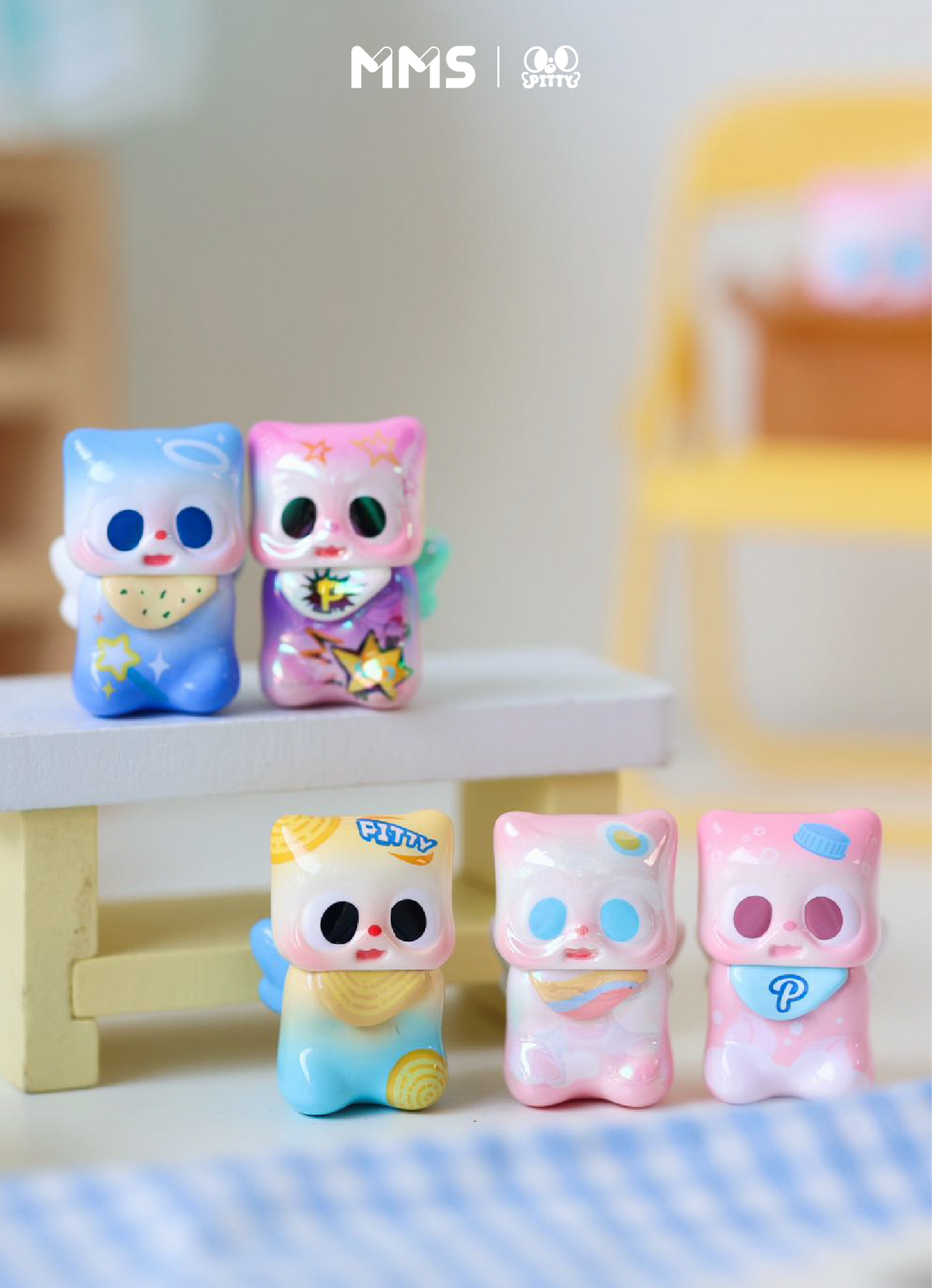 【152】Pitty Bean 5 - Snacky Paws Series Mystery Box Blind Box Mini Toy Figure Charm