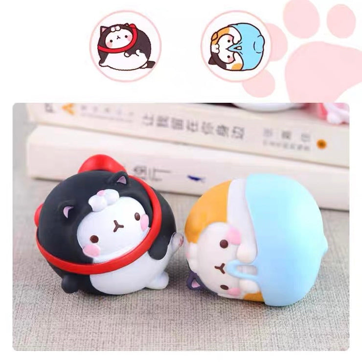 Molang Rabbit 5 - Cat Cosplay Series Mystery Box Blind Box Toy Figure