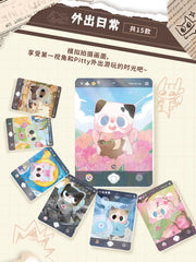 【Exchange Accessories!!!】Pitty Trading Card - Pitty’s Daily Life Series Mystery Bag Blind Bag Pittycard
