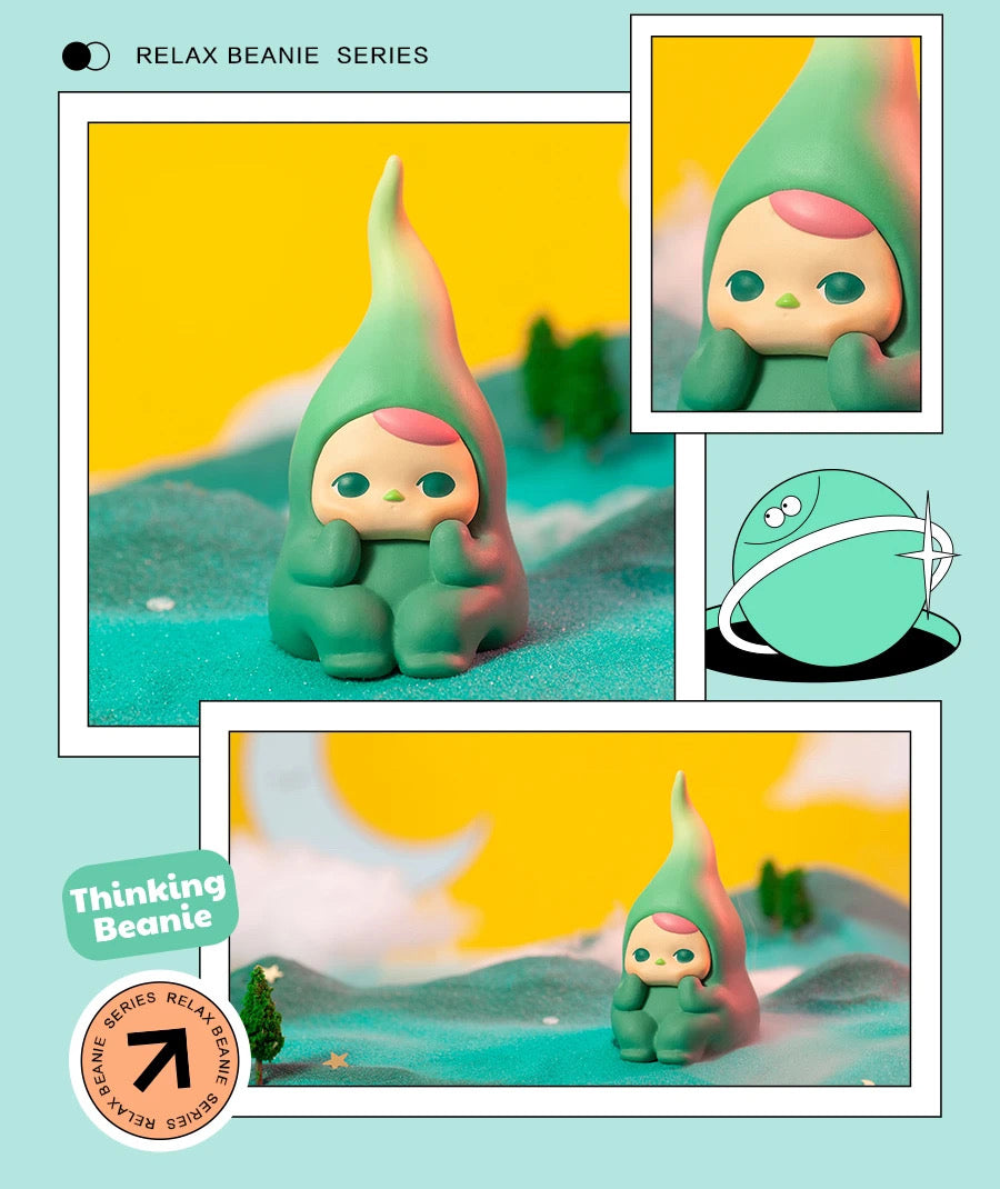 Pucky Beanie - Relax Beanie Series Mystery Box Blind Box Toy Figure