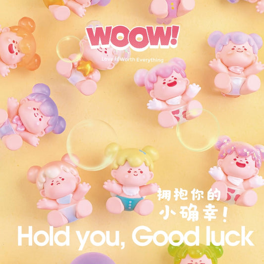 【092】Woow Bean 2 - Hold You Good Luck Series Mystery Box Blind Box Toy Figure 9.99