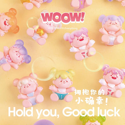 【Sale】Woow Bean 2 - Hold You Good Luck Series Mystery Box Blind Box Toy Figure