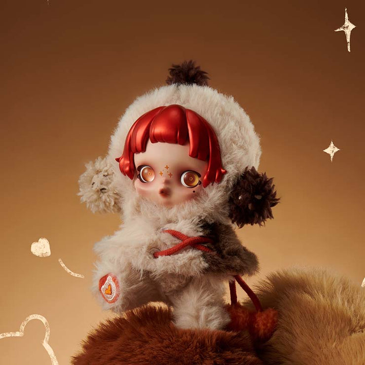 【Authentic!!!】Skullpanda Vinyl Face - Winter Symphony Series Mystery Box Blind Box Plush Toy Figure