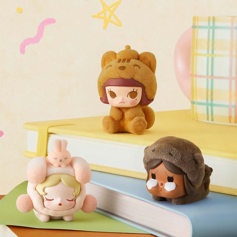 【069】Pop Bean - Pajama Cross Dressing Series Mystery Box Blind Box Mini Charm Toy POPBEAN