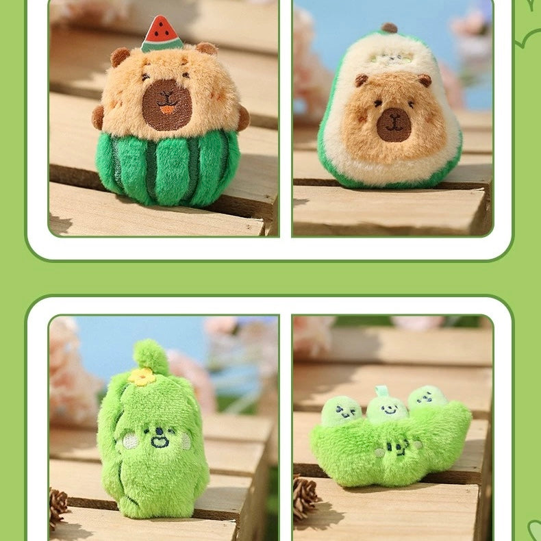 【119】Capybara Plush Fridge Magnet Mystery Bag Blind Bag