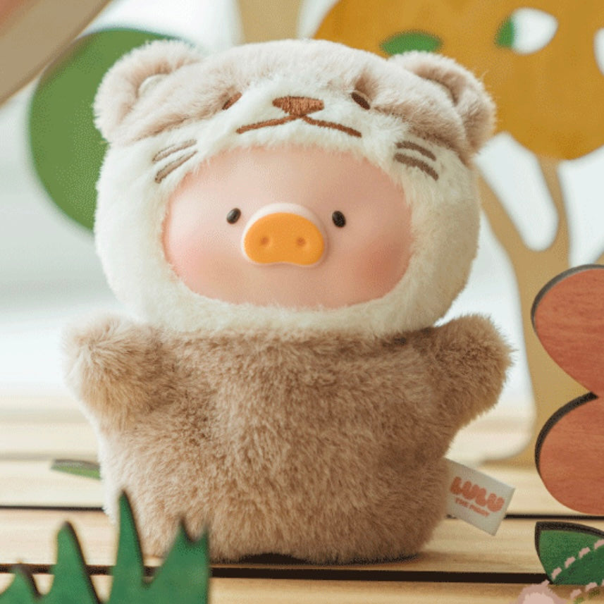 【021】 Lulu the Piggy Plush - Animal Party Puppet Show Series Mystery Box Blind Box Toy Figure