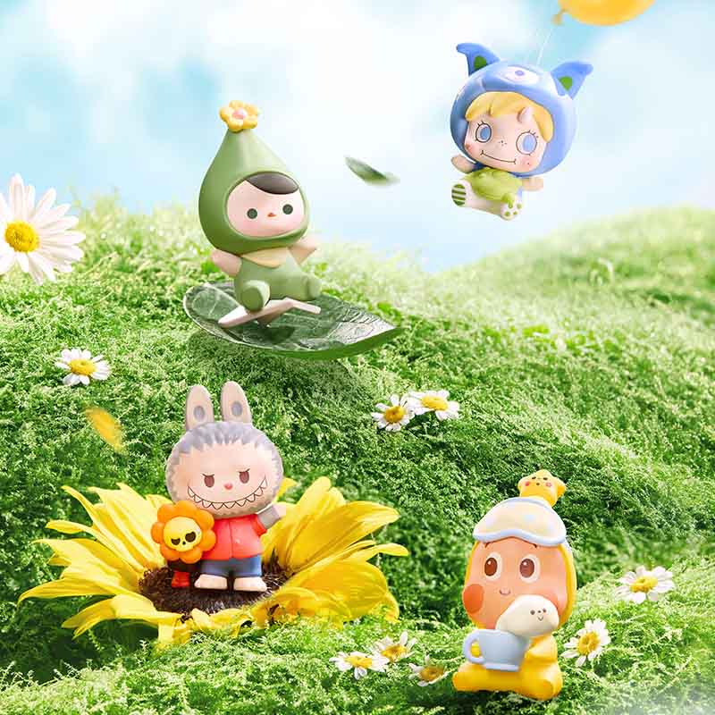 【131】POP Bean - Going Outing with Me Series Bean Charm Blind Bag Mystery Bag Mini Toy Figure