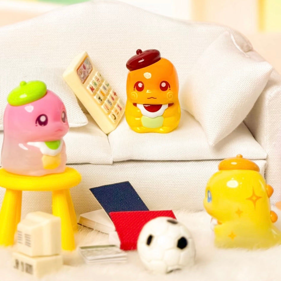 【132】Keyno Dinosaur Bean - Doodle Kingdom Series Mini Charm Blind Box