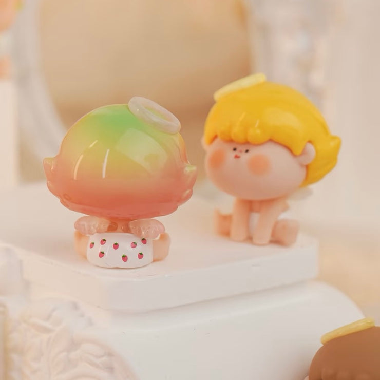 【Sitting】Amlls Angel Bean 1 - Guardian Angel Series Mystery Box Blind Box Toy Figure