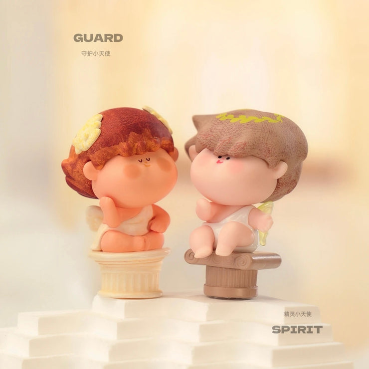 【Standing】Amlls Angel Bean 2 - Sculpture Angel Pillar Series Mystery Box Blind Box Toy Figure