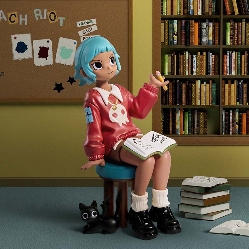 【053】Peach Riot - Rush Hour Series Mystery Box Blind Box Toy Figure