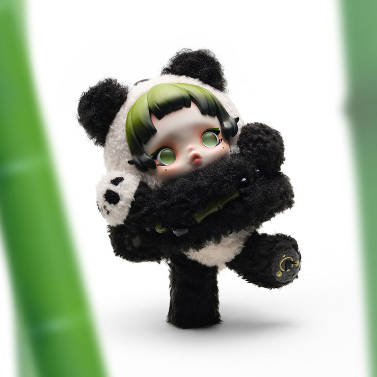 【Pre-order 2 days】SKULLPANDA Lazy Panda Plush Doll Pendant