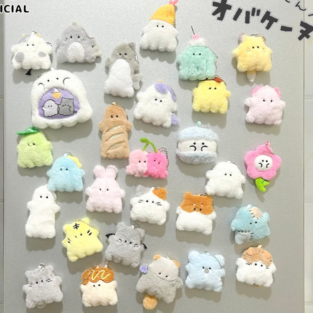 【117】Ghost Family Party Plush Fridge Magnet Mystery Bag Blind Bag