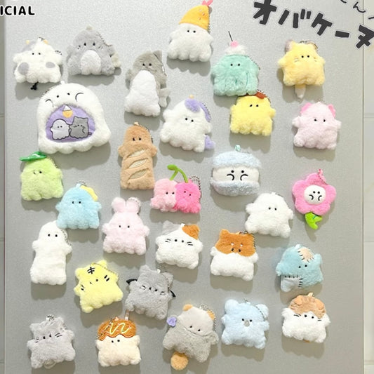 【117】Ghost Family Party Plush Fridge Magnet Mystery Bag Blind Bag