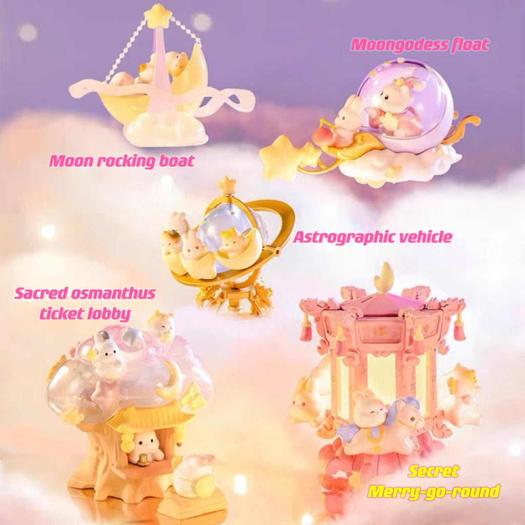 【2023 Mid-autumn Festival Limit】 Moon Palace Garden Party Series Mystery Box Blind Box Toy Figure