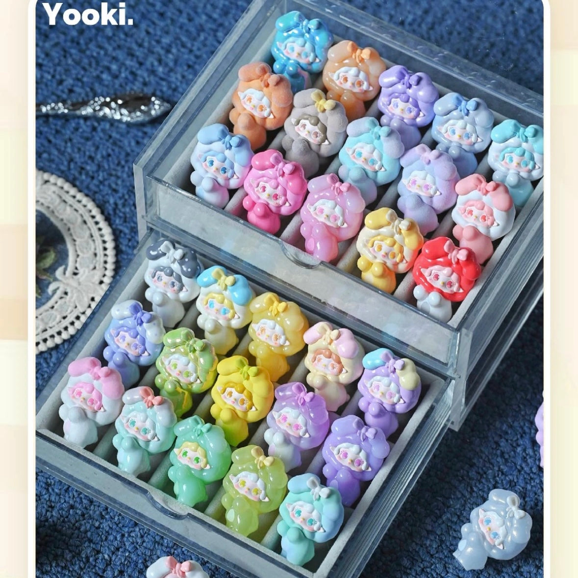 【094】Yooki Bean - Candy Boom Series Mystery Box Blind Box Mini Bean Charm