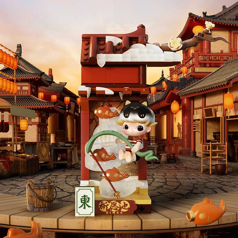 【047】Wealthy Snake's New Year Celebration - Fortunate Hand Series Mystery Box Blind Box Block Toy Figures