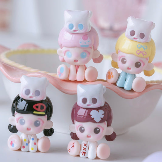 【176】Daodao Bean - Stay with Pitty All Day Series Mystery Box Blind Box Mini Toy Figure