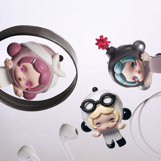 【Pre-order 2 days】Skullpanda Pop Attach- Off Mode Series Mystery Box Blind Box Toy Confirmed Box Clear Choice