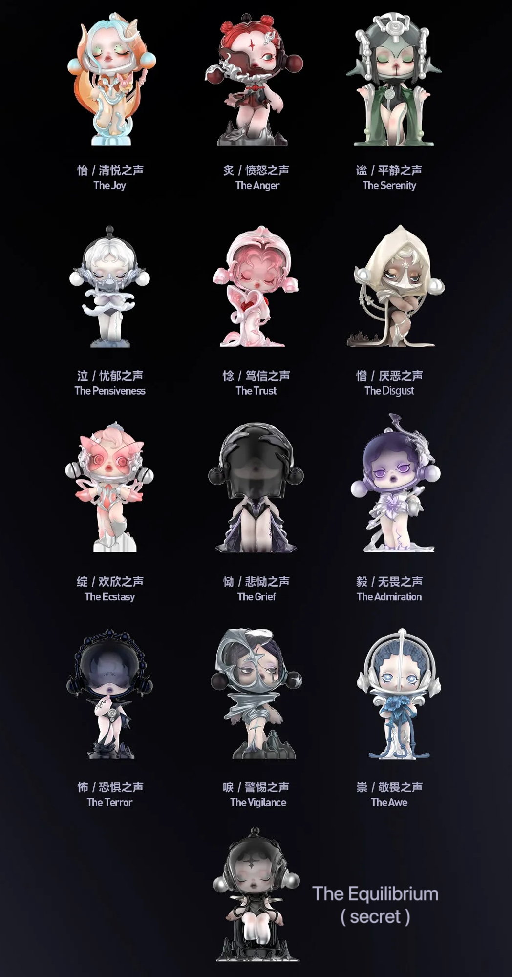 Skullpanda - The Sound Series Mystery Box Blind Box Toy Figure