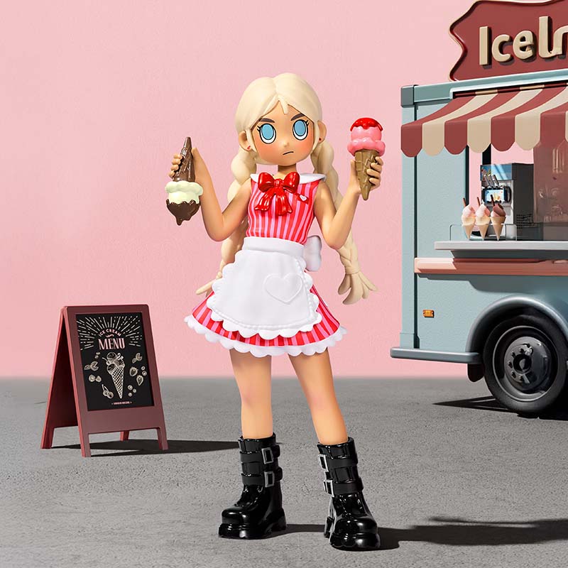 【053】Peach Riot - Rush Hour Series Mystery Box Blind Box Toy Figure