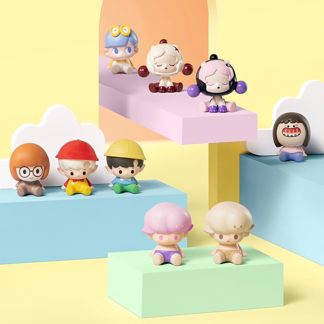POP BEAN 10 - Sitting Series Mini Charm Toy Figure 10/13/2023