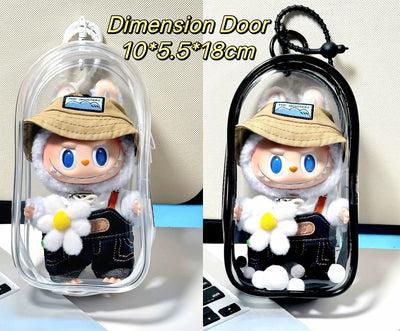 Display Bag for Plush - Key Chain Bag Ornament Toy Bag Labubu