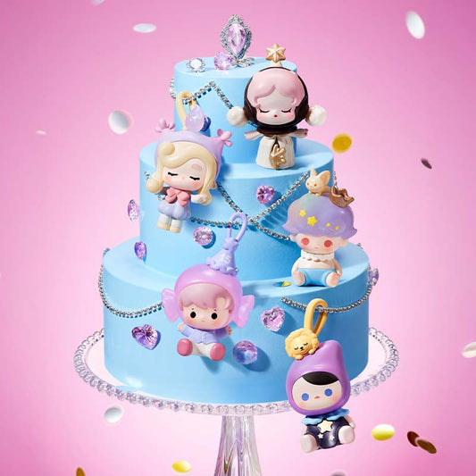 【164】POP Bean - 15th Anniversary Celebrating the Moment Series Bean Charm Blind Bag Mystery Bag Mini Toy Figure