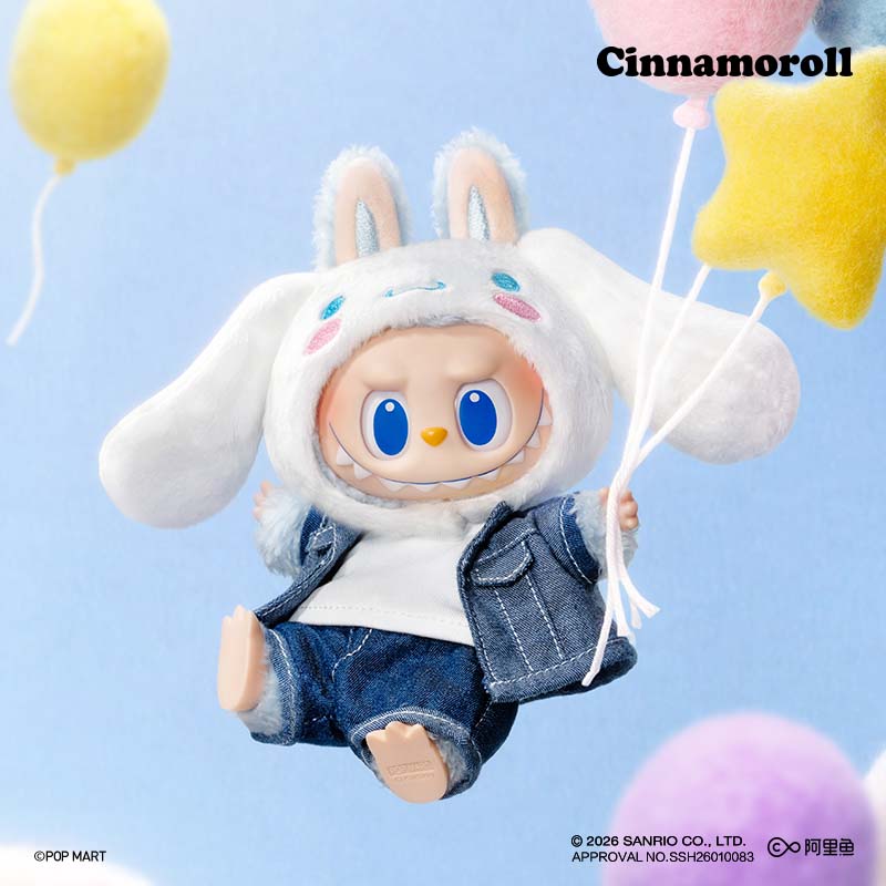 【Pre-order 2 days】THE MONSTERS × Hello Kitty and Friends Series-Vinyl Plush Pendant Blind Box Confirmed Clear Choice Labubu Sanrio