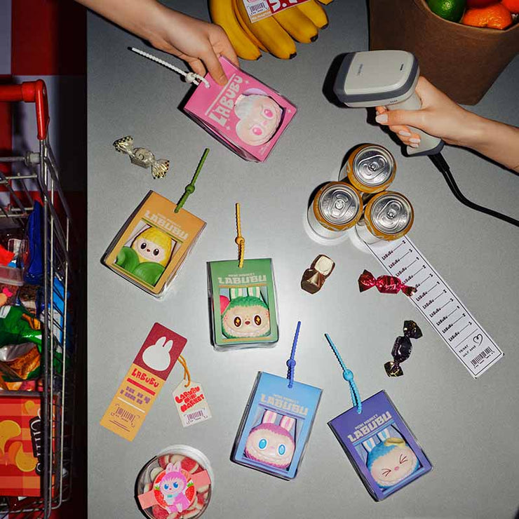 Labubu Stress Ball - Wacky Mart Series Mystery Box Blind Box Pinch Pendant