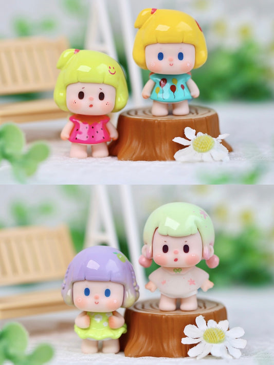 【121】Buer Bean - Childhood Series Mystery Box Blind Box Mini Bean Charm