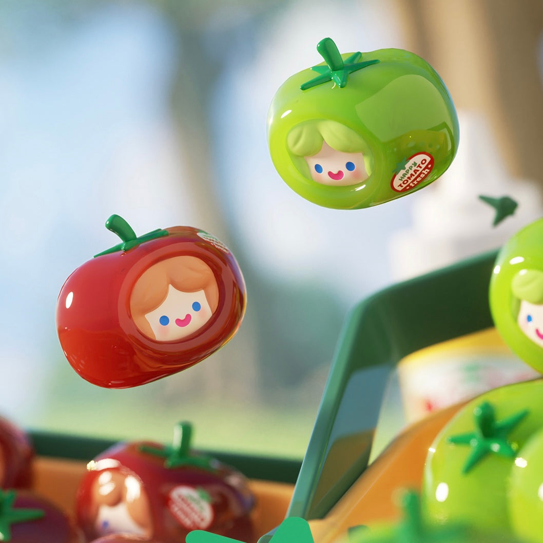 【218】Rico Bean - Picnic Happy Friends with Me Series Bean Charm Mystery Bag Blind Bag Mini Toy Figure
