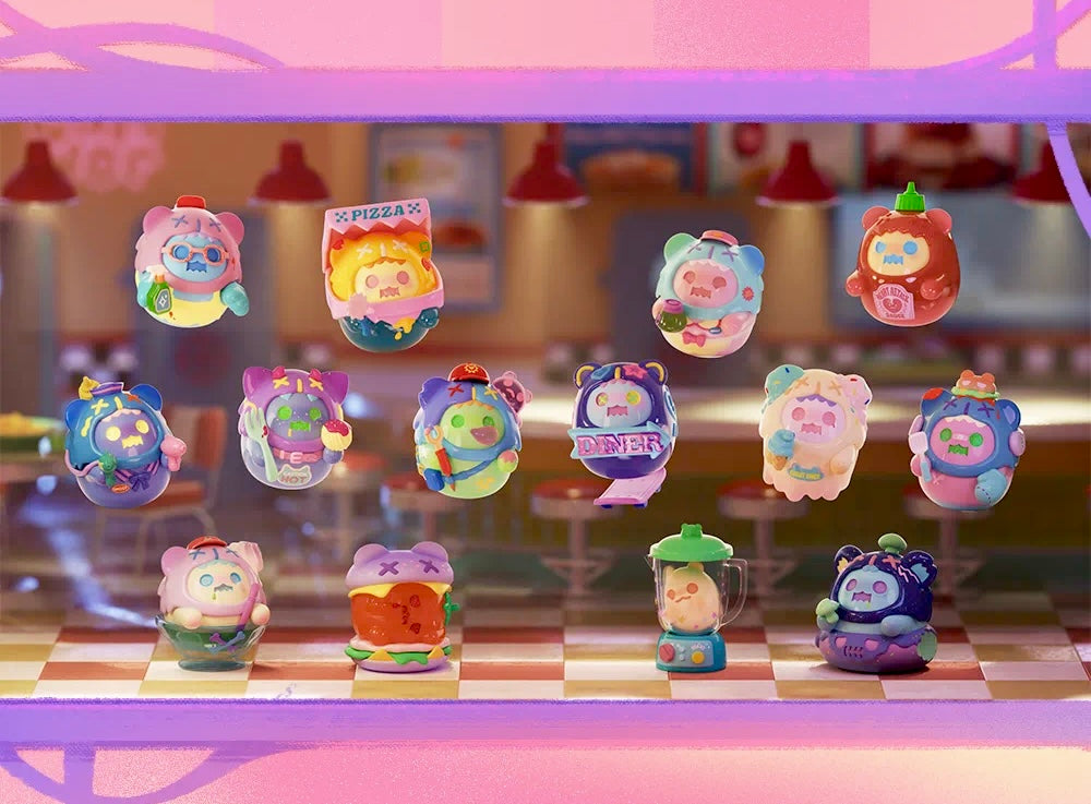 Shinwoo - Strange Ghost Diner Series Mystery Box Blind Box Toy Figure